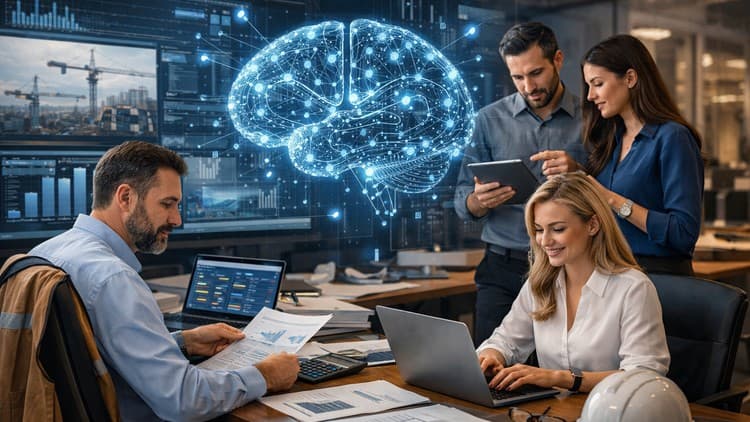 Automate Construction Project with Artificial Intelligence