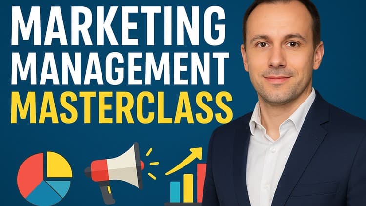 Marketing Management Masterclass - Free Udemy Course 100% Off