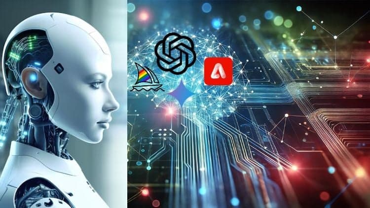 Full AI Course: ChatGPT, Google Gemini, Midjourney, Firefly
