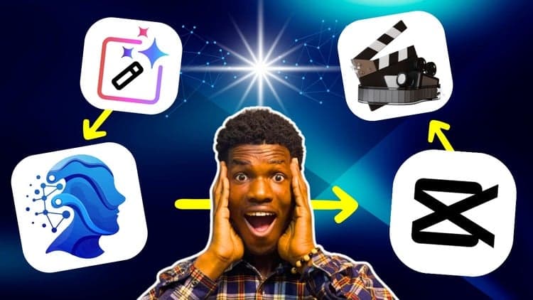 Master AI Filmmaking: Google Flow, Veo 3 & CapCut for Cinema