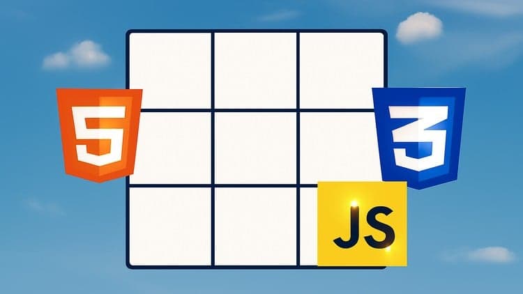 Tic Tac Toe JavaScript Course - Free Udemy Course 100% Off
