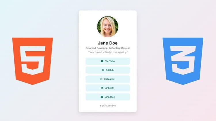 Create Your Own Link-in-Bio Website - Free Udemy Course 100% Off