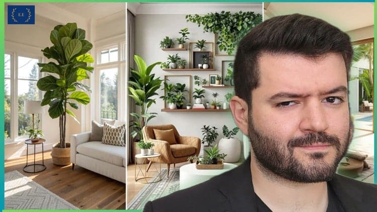 Interior Design Using Plants: Biophilic Interior Designs A-Z