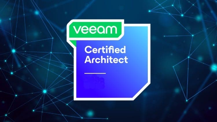 Veeam Certified Architect VMCA 12.1 - Free Udemy Course 100% Off