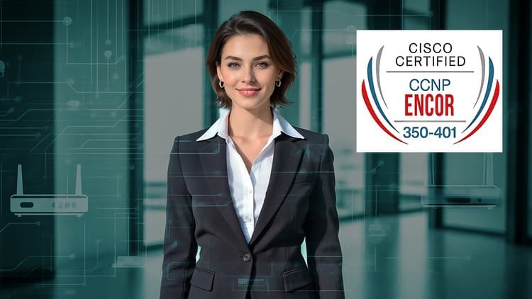 Cisco CCNP CCIE Enterprise 350-401 ENCOR: Practice Test 2025