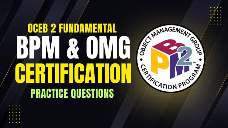 OCEB 2 BPM Certification - Free Udemy Course [100% Off]