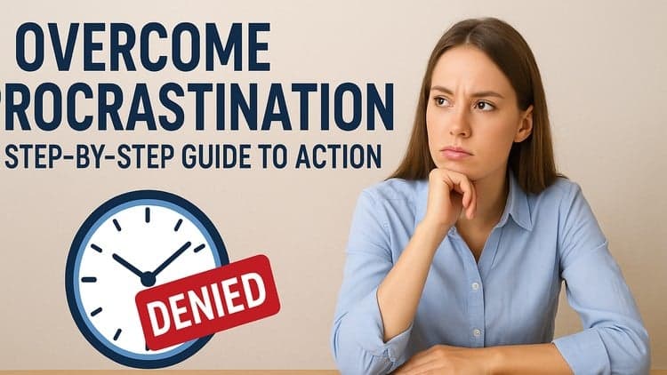 Overcome Procrastination - Free Udemy Course [100% Off]