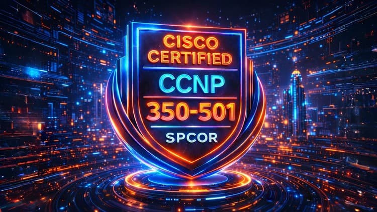 Cisco CCNP SPCOR 350-501 Practice Test - Free Udemy Course [100% Off]