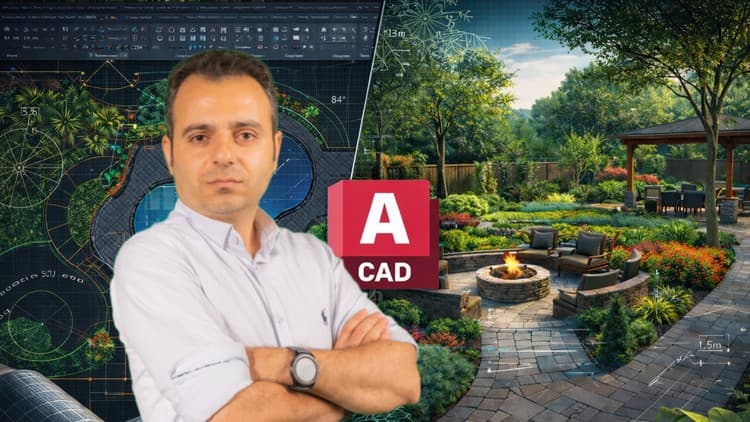 AutoCAD for Landscape Design Free Course - 100% Off Coupon