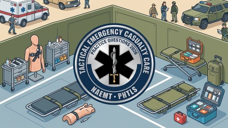 TECC Exam Practice Tests 2026: Tactical Casualty Care