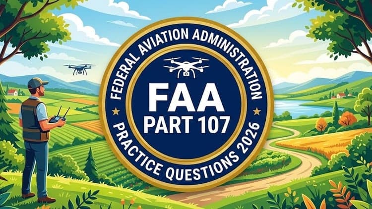FAA Part 107 Drone Pilot Practice Test 2026
