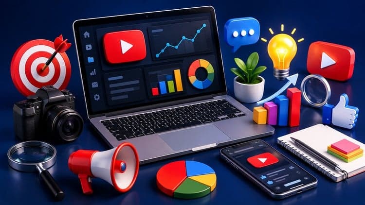 Digital Marketing & YouTube SEO Mastery (in Hindi) Tests