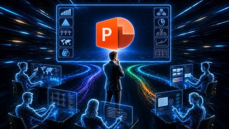 Ultra-fast Business Presentations in PowerPoint with AI