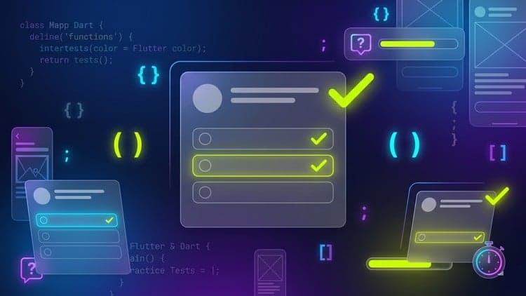 Free Udemy Course: Flutter & Dart Practice Tests [100% Off]