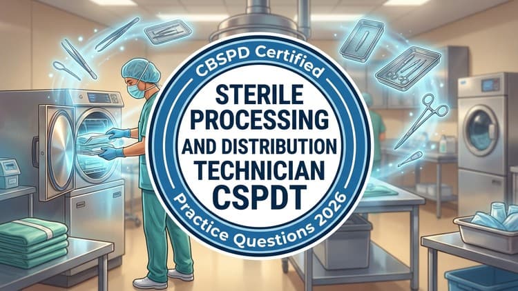 CBSPD Sterile Processing Technician (CSPDT) Practice Tests