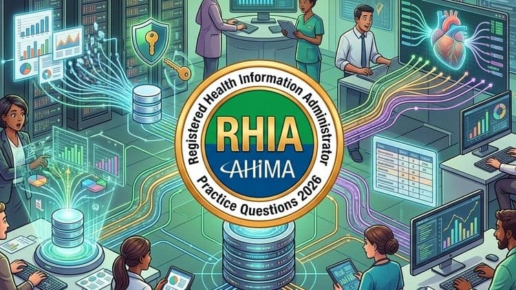 AHIMA RHIA (Registered Health Information Administrator)2026