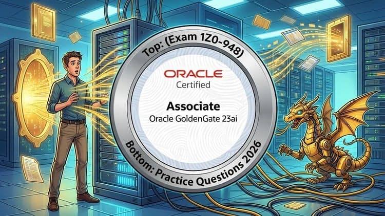 Oracle GoldenGate 23ai 1Z0-948 Practice Tests 2026