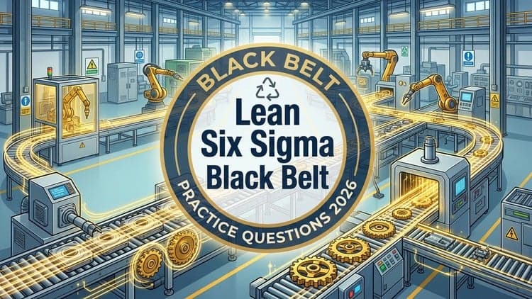 Lean Six Sigma Black Belt Practice Exams 2026