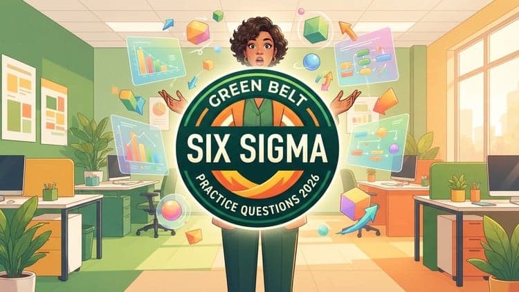 Six Sigma Green Belt Practice Tests: 2026 Certification Prep