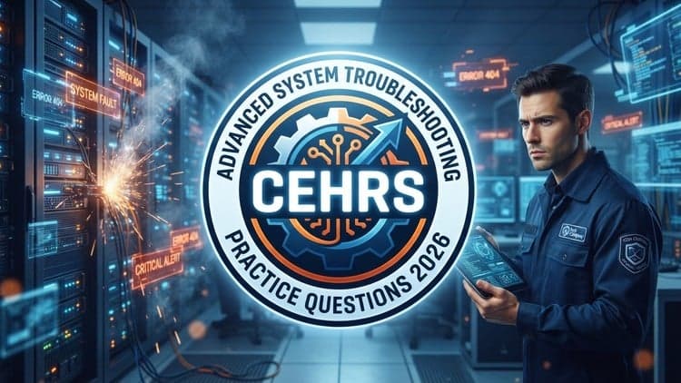 Test prep for CEHRS 2026: Advanced System Troubleshooting