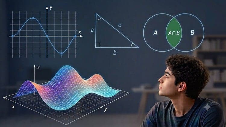 Precalculus, Calculus, Discrete Math & Electrical Ohm's Law