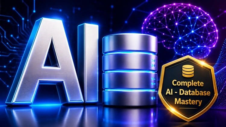 Practical Database Course for Beginners : 6 courses in 1