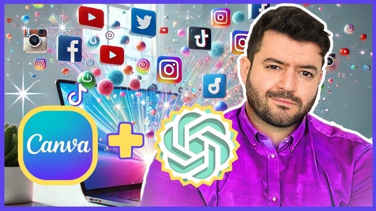 Canva & ChatGPT Bulk Content Creation - Free Udemy Course 100% Off