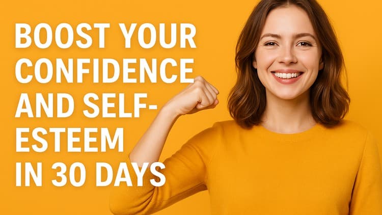 Boost Confidence Free Udemy Course - 100% Off Coupon